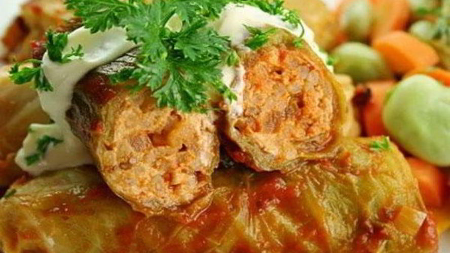 Рецепт вкусных голубцов с рисом и свининой