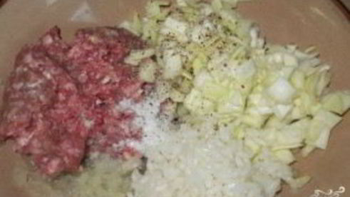 вкусные ленивые голубцы