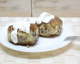 Биточки грибные