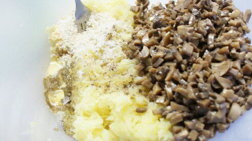 биточки грибные