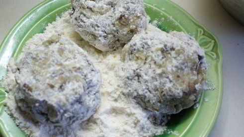 биточки грибные