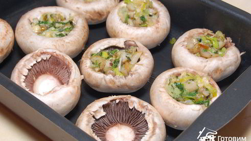 фаршированные шампиньоны