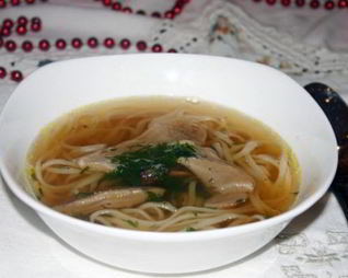 Грибная юшка закарпатская