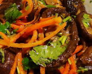 Грибы шиитаке по-корейски