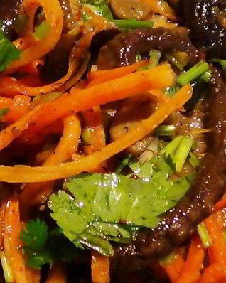 Грибы шиитаке по-корейски