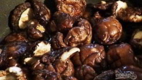 грибы шиитаке по-корейски