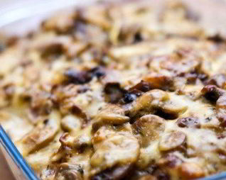 Грибы, запеченные с сыром