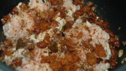 лисички, запеченные в сметане с картофелем