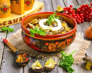 Моховики жареные