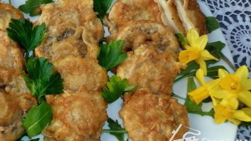 отбивные из шампиньонов