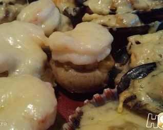 Шампиньоны фаршированные Миллионные