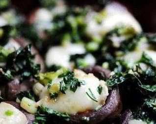 Шампиньоны на сковороде