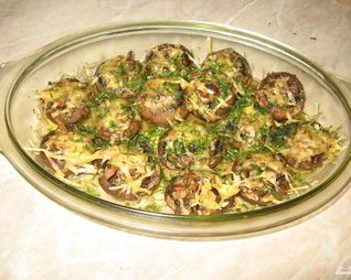 Шампиньоны в микроволновке