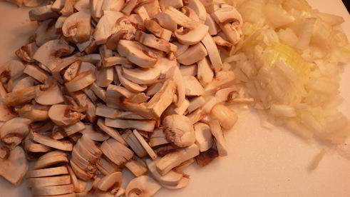 шампиньоны в сметане