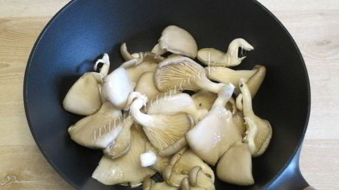 вешенки жареные с картошкой