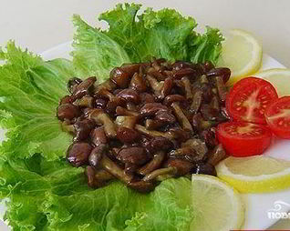 Замороженные жареные грибы