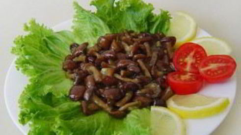 замороженные жареные грибы