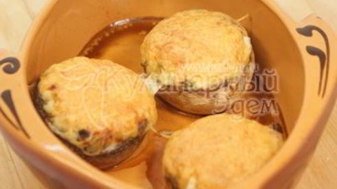 запеченные шампиньоны