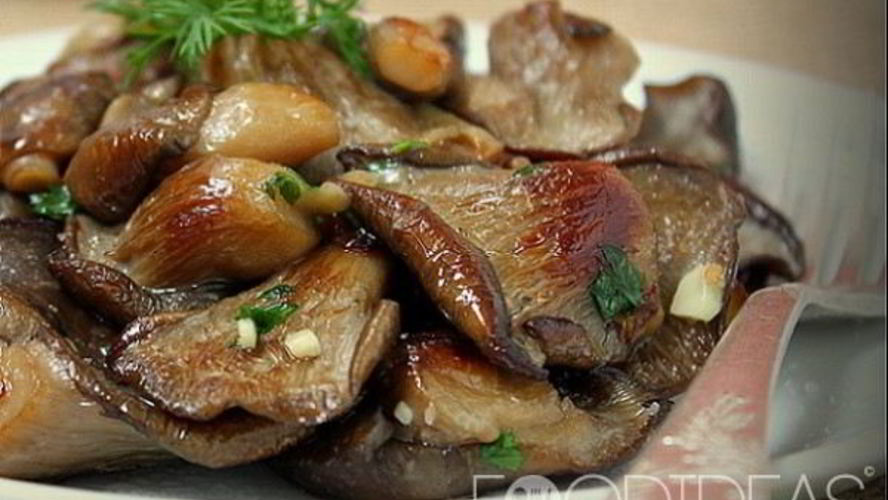 Рецепт жареных вешенок