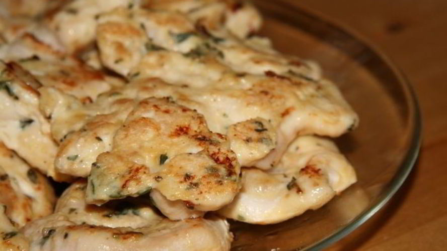 Рецепт жареных зонтиков