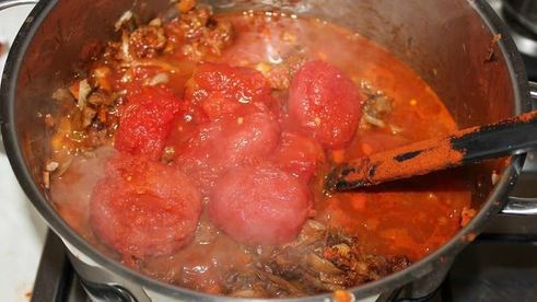 говяжий гуляш с чипетками