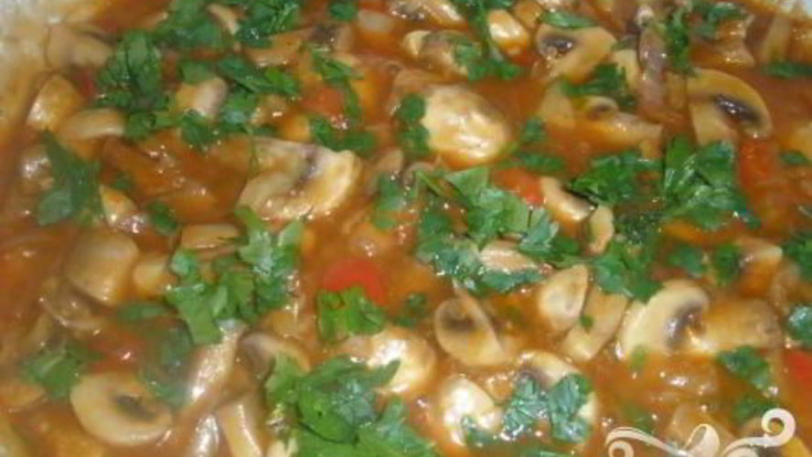 Рецепт грибного гуляша