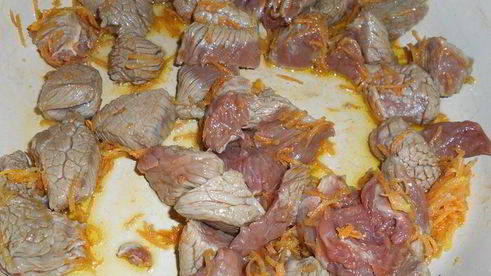 гуляш из говядины с тыквой