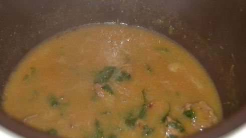 гуляш из говядины с тыквой