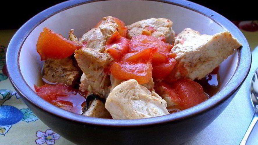 Рецепт гуляша из индейки в фольге