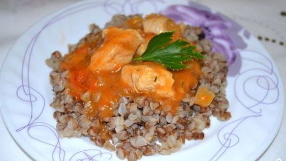 Рецепт Гуляша из куриного филе