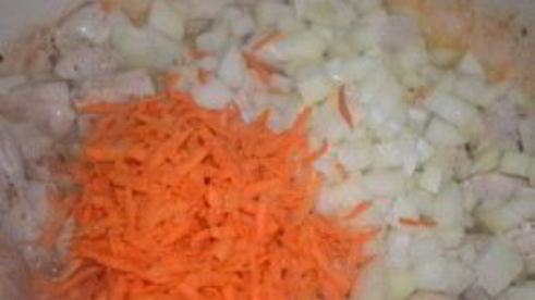 гуляш из куриного филе