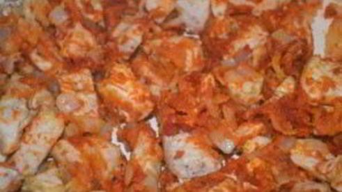 гуляш из куриного филе