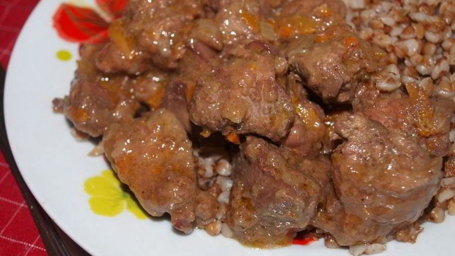 Рецепт гуляша из куриной печени