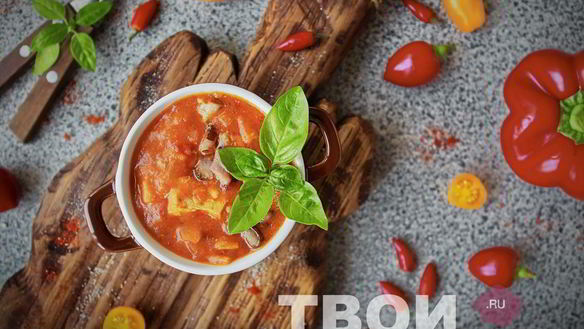 Рецепт Гуляша из курицы с подливкой