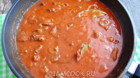 гуляш из лосятины