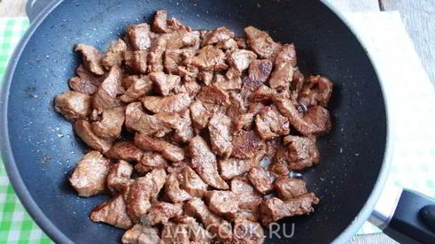 гуляш из лосятины