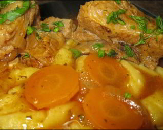 Гуляш из ребрышек