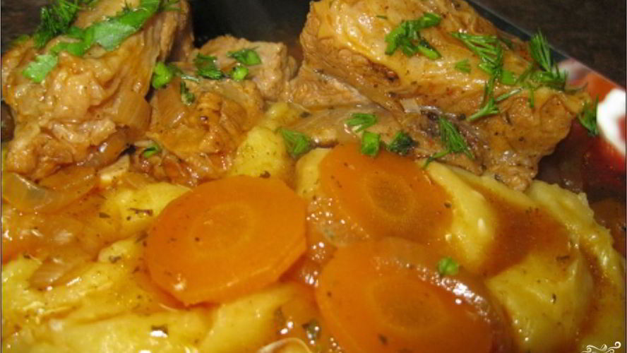 Рецепт гуляша из ребрышек