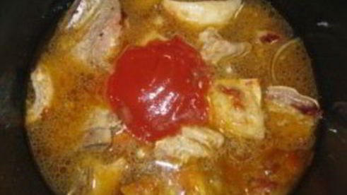 гуляш из ребрышек