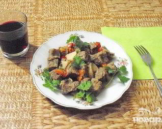 Гуляш из телятины