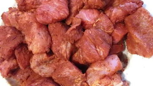 гуляш с белыми грибами