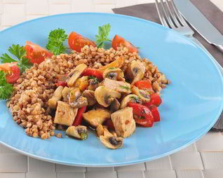 Гуляш с грибами