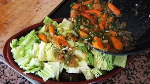 гуляш с капустой