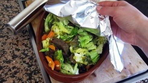 гуляш с капустой