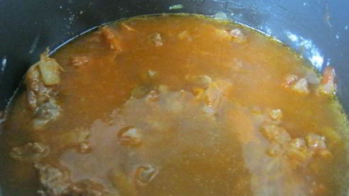 гуляш в мультиварке