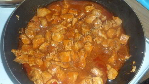 картошечка с гуляшом по-сибирски