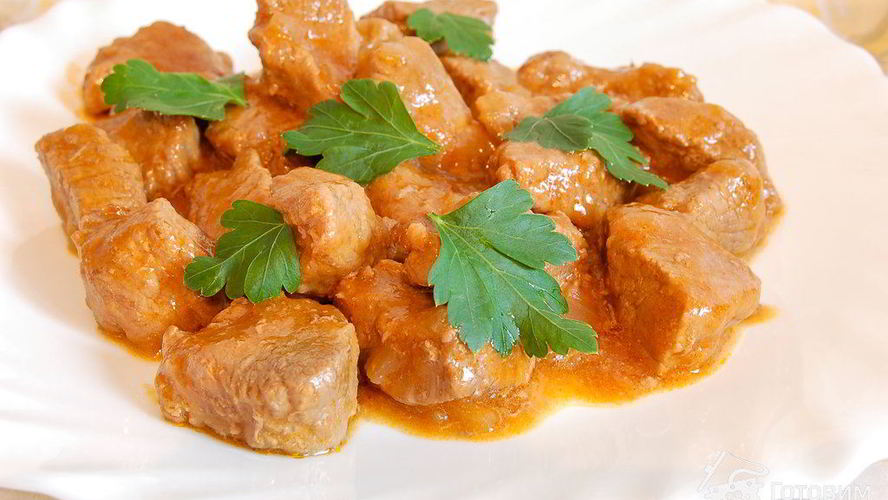 Рецепт мясного гуляша