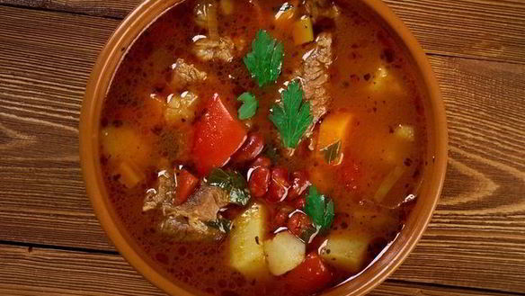 Рецепт Супа-гуляша со свининой