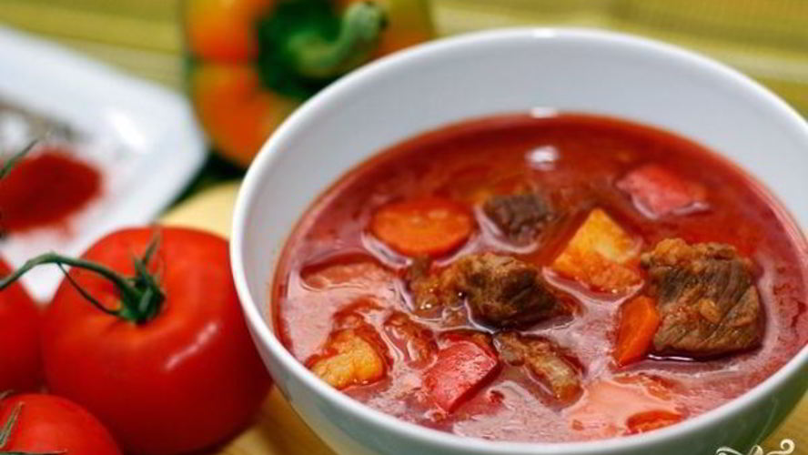 Рецепт вкусного гуляша из говядины