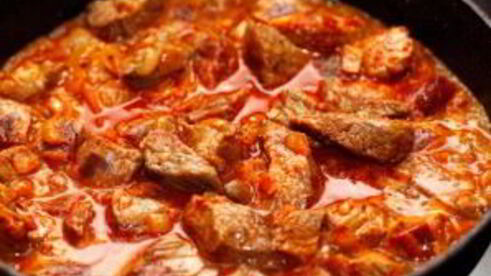 вкусный гуляш из говядины